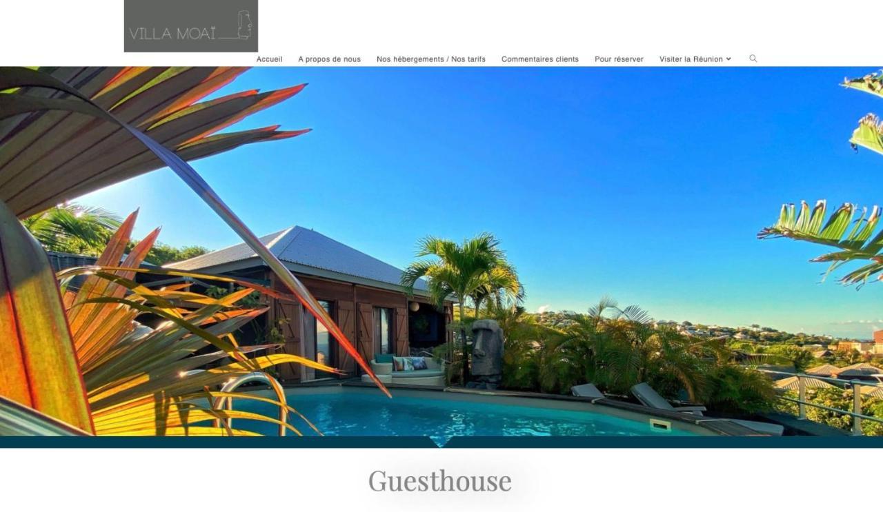 Villa Moai 974 Сен-Лу Екстериор снимка